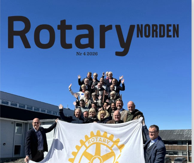 Utgave 4 av medlemsbladet Rotary Norden